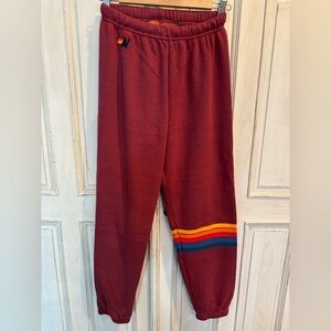 NWOT Aviator Nation sweatpants M